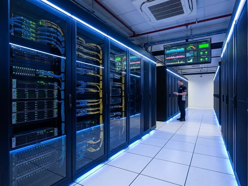 Managed IT services monitoring dashboard at Skyview Electronics