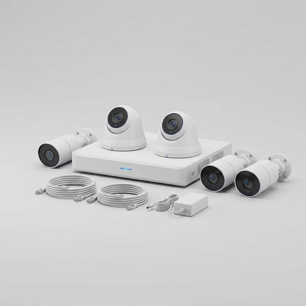 4CH 4K 4-IN-1 HD ANALOG TURRET WITH AI FUNCTION PACKAGE