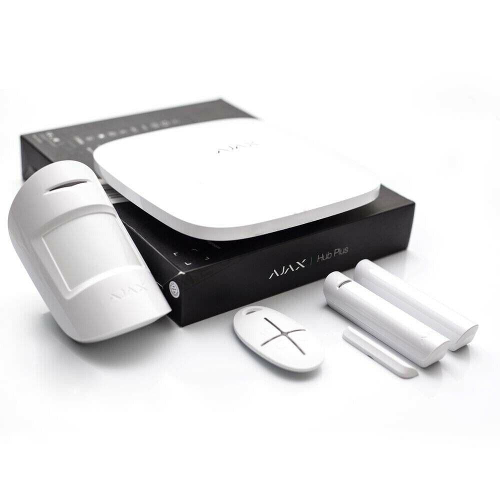 Ajax StarterKit Plus — Hub Plus (Ethernet + Wi-Fi + Dual SIM)