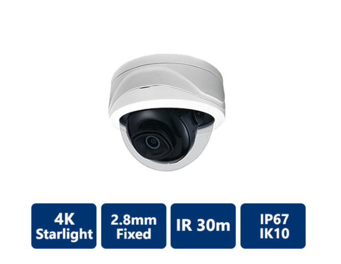 8MP Dome 4K