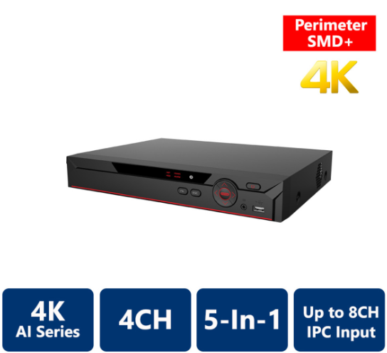 4Ch XVR 4K 1U